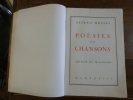 Po&eacute;sies et Chansons, Edition du Mill&eacute;naire.. Rossel, Alfred
