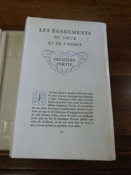 Les Egarements du coeur et de l'esprit ou Mémoires de Mr Meilcour.
. Crébillon fils.