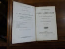Itin&eacute;raire de Paris &agrave; J&eacute;rusalem. Pr&eacute;c&eacute;d d'une &eacute;tude par M.A. de Pontmartin.. Chateaubriand, Fran&ccedil;ois-Auguste de
