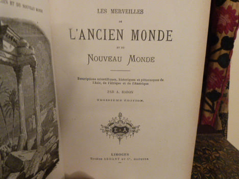 Les merveilles de l'ancien et du nouveau monde. descriptions scientifiques, historiques et pittoresques de l'Asie, l'Afrique et de l'Amérique.. Baron, ...