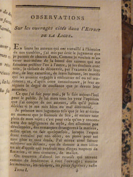 L'esprit de la ligue, ou Histoire politique des troubles de France pendant les XVI et XVIIeme siècles. Cinquième édition.. Anquetil, Louis-Pierre