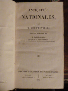 Antiquités Nationales.