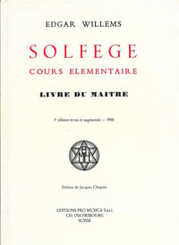 Solfège - cours élémentaire - Livre du Maitre