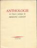 Anthologie de l'Oeuvre Poétique de Armand Godoy. GODOY Armand