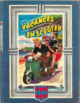 Vacances en scooter. SABRAN Jean