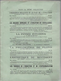 L'Habitude - Essai de Métaphysique Scientifique