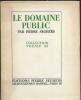 Le Domaine Public . SEGHERS Pierre
