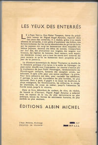 Les Yeux des Enterrés