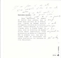 Peut-être n° 5 - 2014. Revue poétique et philosophique