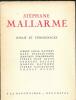 Stéphane MALLARME - Essais et Témoignages. MATTHEY Pierre Louis, EIGELDINGER Marc, ZIMMERMANN Jean-Paul, JOUVE Pierre Jean, HALDAS Georges ...