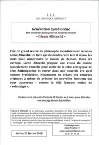 Génération Symbiocène
Des mots nouveaux pour un nouveau monde