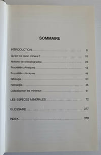 Les Minéraux
sous la direction de Hervé Chaumeton