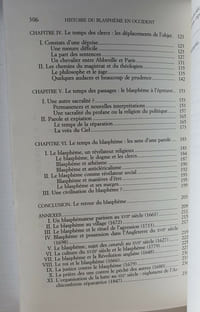 Histoire du Blasphème en Occident
XVIe - XIXe siècle