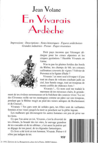 En Vivarais - Ardèche