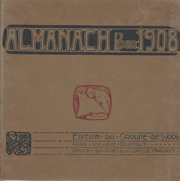 ALMANACH POUR 1908 . Collectif