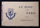 La Seine dans Paris, inondations de janvier 1910.. Collectif.