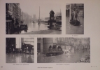 La Seine dans Paris, inondations de janvier 1910.. Collectif.