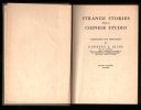 STRANGE  STORIES FROM A CHINESE STUDIO (translated and annotated by H. A.GILES). Ouvrage en langue anglaise.. GILES Herbert A.