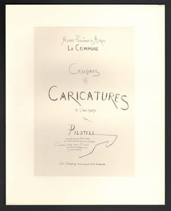 AVANT, PENDANT ET APRES LA COMMUNE par PILOTELL dessinateur et Communard