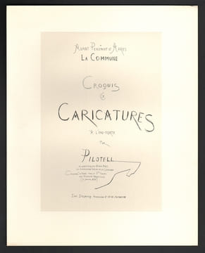 AVANT, PENDANT ET APRES LA COMMUNE par PILOTELL  dessinateur et Communard. FELD Charles,  [ PILOTELL]