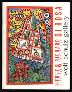 HERVE & RICHARD DI ROSA, printings, sculpture... la poursuite du bonheur.