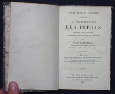 LE VERIFICATEUR DES IMPOTS.