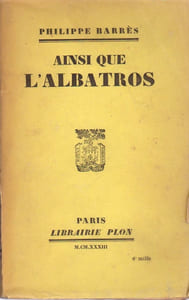 AINSI QUE L'ALBATROS.