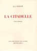 LA CITADELLE.. [DIGNIMONT] CRONIN A.-J.