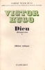 DIEU. Fragments.. HUGO Victor.