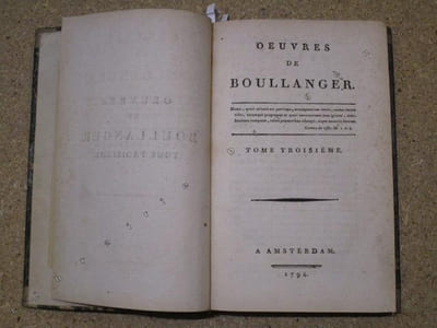 Oeuvres, tome troisième : Recherche sur l'origine du despotisme / Essai philosophique sur le gouvernement / Esope fabuliste / Du bonheur.