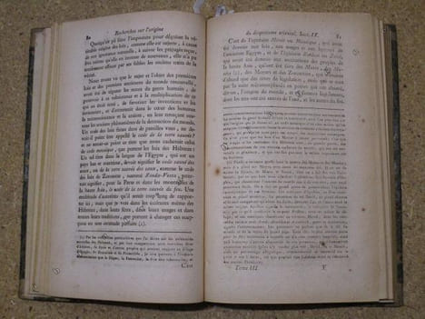 Oeuvres, tome troisième : Recherche sur l'origine du despotisme / Essai philosophique sur le gouvernement / Esope fabuliste / Du bonheur.. BOULLANGER ...