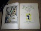 Les contes de Boccace, Decameron : les cinq premières journées (2 volumes).. BOCCACE / BRUNELLESCHI (illustrations)