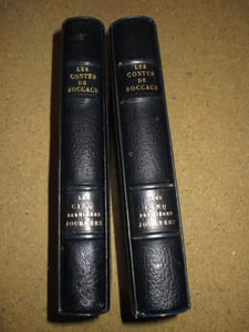 Les contes de Boccace, Decameron : les cinq premières journées (2 volumes).