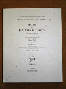 Recueil des rouleaux des morts (VIIIe siècle-vers 1536) : volume 4 (1453-vers 1536).