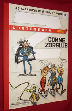 Les Aventures de Spirou et Fantasio, tome 5 de l'Intégrale : Z comme Zorglub.. GREG - FRANQUIN, André - JIDEHEM