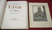 Lyon, sur le Rhône. Images de Paul Janin.. AUDIN, Marius - JANIN, Paul  (Ill.)