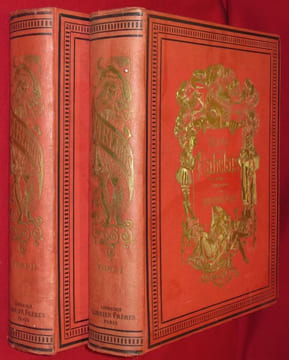 Oeuvres de Rabelais. Texte collationné sur les Editions originales avec une vie de l'auteur, des notes et un glossaire par Louis Moland. Illustrations ...