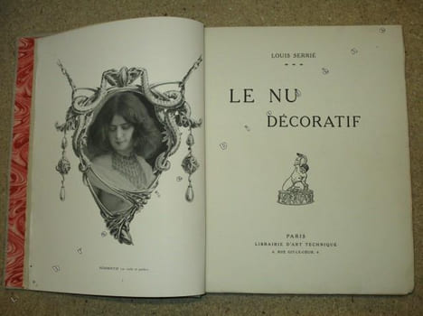 Le nu décoratif.. SERRIE Louis