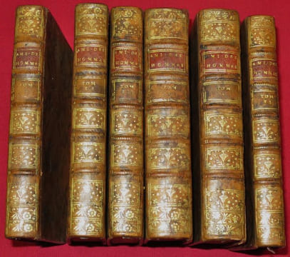 L'Ami des Hommes, ou Traité de la Population (6 volumes).. MIRABEAU, Victor Riquetti, marquis de Mirabeau - QUESNAY, François.