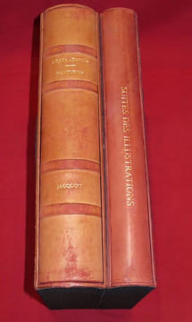 Centuries et autres Prophéties de NOSTRADAMUS présentées et commentées par Anne et André Barbault. Lithographies originales de JACQUOT (2 volumes).. ...