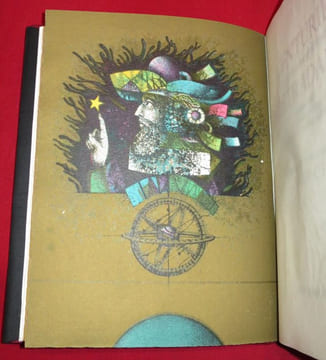 Centuries et autres Prophéties de NOSTRADAMUS présentées et commentées par Anne et André Barbault. Lithographies originales de JACQUOT (2 volumes).. ...