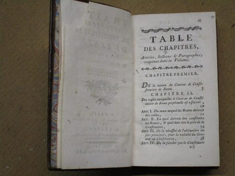 Traité du contrat de constitution de rente, par l'auteur du Traité des obligations / Traité du contrat de change, de la négociation, qui se fait par ...
