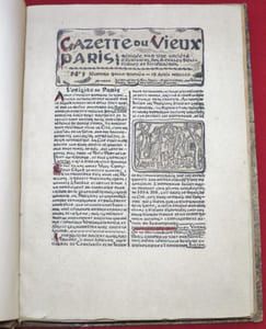 Gazette du Vieux Paris, N°1 à 14 Rédigée par une société décrivains des annales politiques et littéraires.