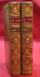 Histoire des Révolutions de l'Empire Romain pour servir de suite à celle des Révolutions de la République (2 volumes).