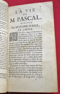 Pensées de Monsieur Pascal sur la Religion & sur quelques autres Sujets. Nouvelle édition, Augmentée de plusieurs Pensées, de sa Vie & de quelques ...