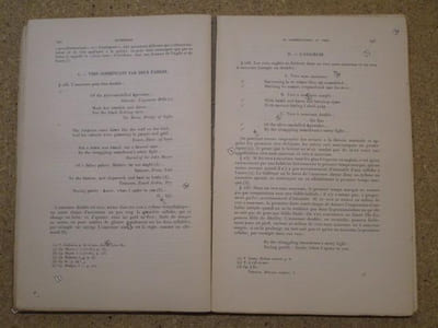 Essais sur les principes de la métrique anglaise : métrique auditive, théorie générale du rythme, notes de métrique expérimentale (3 volumes).