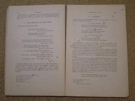 Essais sur les principes de la métrique anglaise : métrique auditive, théorie générale du rythme, notes de métrique expérimentale (3 volumes).. ...