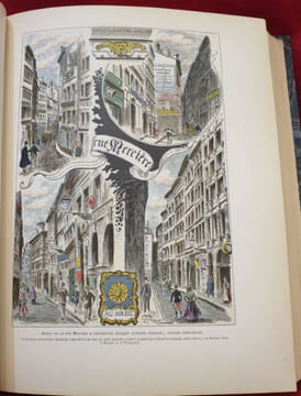 L'Enseigne. Son Histoire. Sa Philosophie. Ses Particularités. Les Boutiques. Les Maisons. La Rue. La Réclame commerciale à Lyon. Croquis vivants de ...