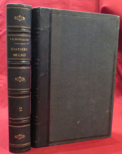 Histoire de la Ville de Lyon, Par J.-B. Monfalcon, Revues par C. Breghot Du Lut et A. Péricaud, membres de l'Académie de Lyon (2 volumes).
