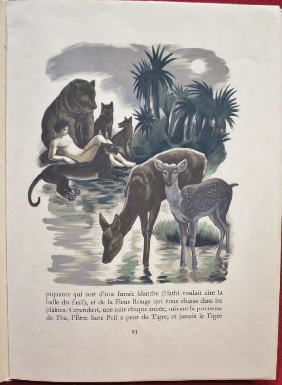 KIPLING, Rudyard. LE LIVRE DE LA JUNGLE. Tradução de Louis FABULET